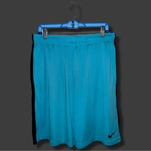 EUC - Nike DriFit Bright Blue Basketball Shorts